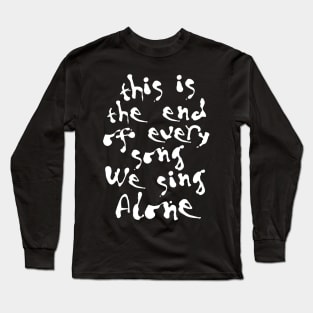 Alone Long Sleeve T-Shirt